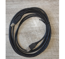 Кабель для принтера USB 2.0 AM/BM 1.5 м черный новый