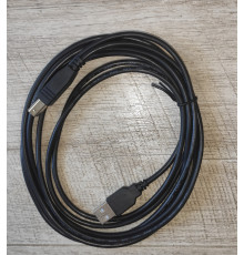 Кабель для принтера USB 2.0 AM/BM 1.5 м черный новый