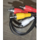 Кабель видео 3RCA to 3 RCA 1 м