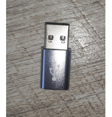 Адаптер переходник для зарядки GP-90 USB male to Type C female