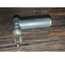 Переходник Audio для наушников с 4 PIN на 3 PIN угловой