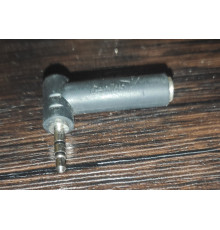 Переходник Audio для наушников с 4 PIN на 3 PIN угловой