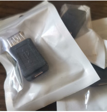 Переходник USB-USB micro (гнездо-гнездо)
