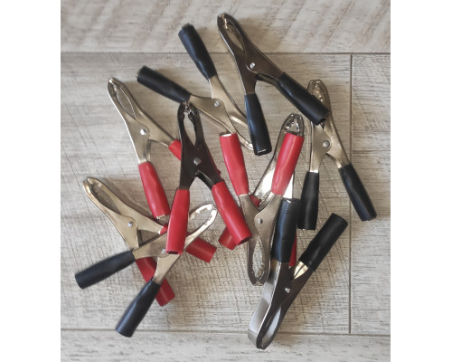 Распродажа Крокодилы пара черный+красный