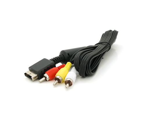 Композитний кабель AV для PlayStation PS2, 1.8м