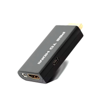 Конвертер PS2 to HDMI (мама), 1080P, Black