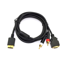 Компонентний HDTV AV-кабель D-Video D-Terminal для Sony PlayStation PS2 / PS3