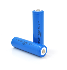Акумулятор 18650 Li-Ion Vipow ICR18650 TipTop, 1800mAh, 3.7V, Blue Q50/500