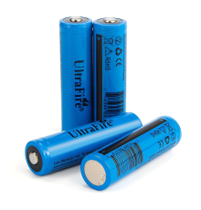 Акумулятор Li-ion UltraFire 18650 2000mAh 3.7V, Blue, 2 шт. в упаковці, ціна за 1 шт