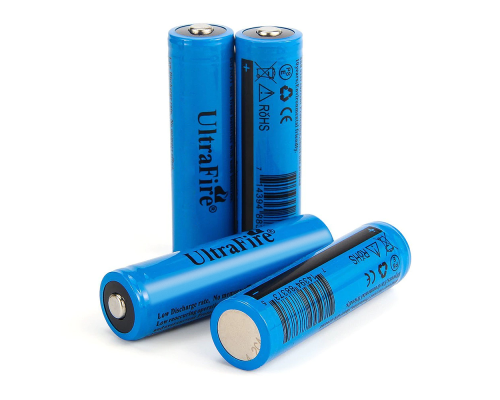 Акумулятор Li-ion UltraFire 18650 2000mAh 3.7V, Blue, 2 шт. в упаковці, ціна за 1 шт Акумулятор Li-ion UltraFire 18650 2000mAh 3.7V, Blue, 2 шт. в упаковці, ціна за 1 шт