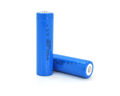 Акумулятор 18650 Li-Ion Vipow ICR18650 TipTop, 2500mAh, 3.7V, Blue Акумулятор 18650 Li-Ion Vipow ICR18650 TipTop, 2500mAh, 3.7V, Blue