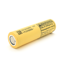 Акумулятор 18650 Li-Ion LG LGDBHE41865-HE4, 2500mAh, 35A, 4.2/3.7/2.5V, YELLOW, 2 шт в упаковці, ціна за 1 шт