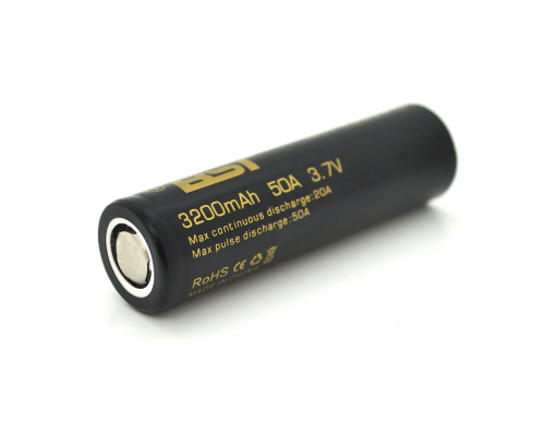 Акумулятор 18650 Li-Ion BST, 3200mAh, 3.7V, Black