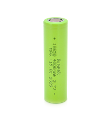 Акумулятор WMP-4000 18650 Li-Ion Flat Top, 2000mAh, 3.7V, Green