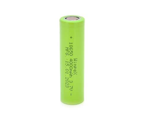 Акумулятор WMP-4000 18650 Li-Ion Flat Top, 2000mAh, 3.7V, Green Акумулятор WMP-4000 18650 Li-Ion Flat Top, 2000mAh, 3.7V, Green