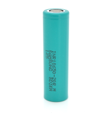 Акумулятор Li-Ion 18650 Samsung INR18650-20R, 2000mAh, 22A, 4.2/3.7/2.5V, GREEN, 2 шт в упаковці, ціна за 1 шт