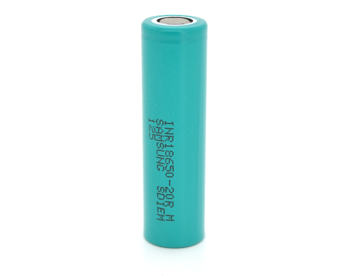 Акумулятор Li-Ion 18650 Samsung INR18650-20R, 2000mAh, 22A, 4.2/3.7/2.5V, GREEN, 2 шт в упаковці, ціна за 1 шт Акумулятор Li-Ion 18650 Samsung INR18650-20R, 2000mAh, 22A, 4.2/3.7/2.5V, GREEN, 2 шт в упаковці, ціна за 1 шт