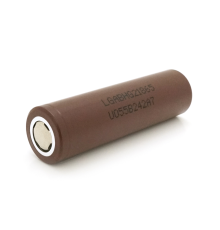 Акумулятор 18650 Li-Ion LG LGDBHG21865-HG2, 3000mAh, 20A, 4.2/3.6/2.5V, BROWN, PVC BOX, 2 шт в упаковці, ціна за 1 шт