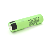 Акумулятор 18650 Li-Ion Panasonic NCR18650GA, 3300mAh, 10A, 4.2/3.6/2.5V, Green