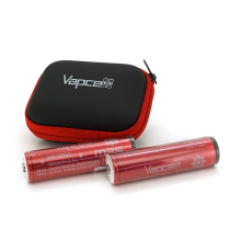 Акумулятор Li-Ion Vapcell 18650 INR18650 M35 Protected, 3500mAh, 10A, 4.2/3.6/2.5V, ціна за шт, Red