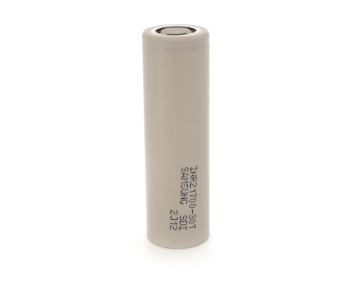 Акумулятор Li-Ion 21700 Samsung INR21700 (30T), 3000mAh, 7.2(14.4)A, 4.2/3.69/2.5V, Gray Акумулятор Li-Ion 21700 Samsung INR21700 (30T), 3000mAh, 7.2(14.4)A, 4.2/3.69/2.5V, Gray