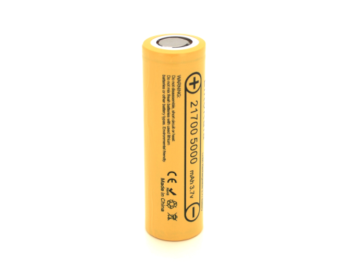 Акумулятор 21700 Li-Ion LiitoKala Lii-50E, 5000mAh (4700-5100mAh, 15A, 3.7V (2.5-4.2V), Yellow, PVC BOX Акумулятор 21700 Li-Ion LiitoKala Lii-50E, 5000mAh (4700-5100mAh, 15A, 3.7V (2.5-4.2V), Yellow, PVC BOX