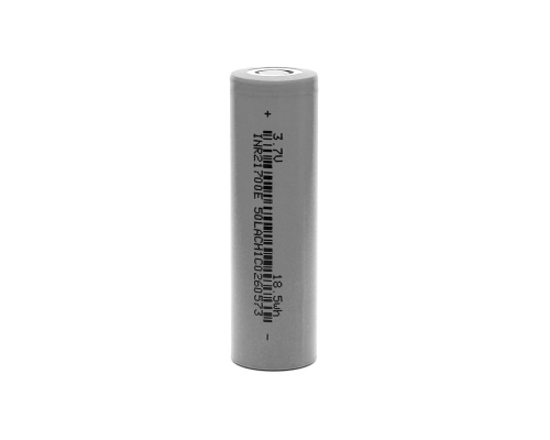 Акумулятор 21700 Li-Ion Samsung (For Tesla) INR21700E, 4000mAh-5C, 4.2/3.7/2.5V, Gray, 2 шт. в упаковці, ціна за 1 шт