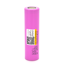 Акумулятор 18650 Li-Ion LiitoKala Lii-26FM, 2600mah (2450-2650mah), 3.7V (2.75-4.2V), Pink, PVC BOX