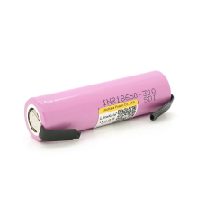 Акумулятор 18650 Li-Ion LiitoKala Lii-30Q-N, 3000mAh (2900-3100mAh), 27A, 3.7V (2.5-4.25V), Pink, PVC