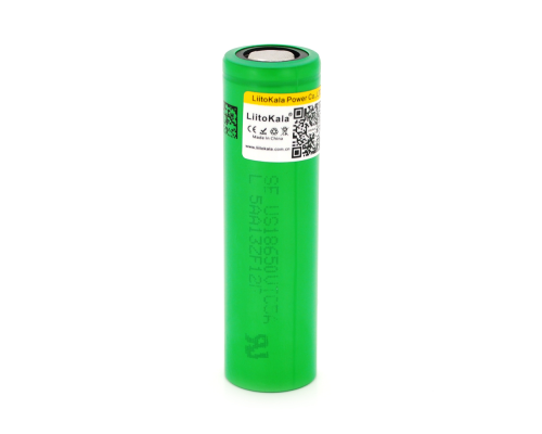 Акумулятор 18650 Li-Ion LiitoKala Lii-VTC5, 2600mah (2450-2650mah), 3.7V (2.75-4.2V), Green, PVC Акумулятор 18650 Li-Ion LiitoKala Lii-VTC5, 2600mah (2450-2650mah), 3.7V (2.75-4.2V), Green, PVC