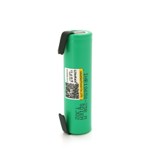 Акумулятор 18650 Li-Ion LiitoKala Lii-25R-N(Nickel), 2500mAh (2450-2650mAh), 3.7V (2.75-4.2V), Green, PVC BOX