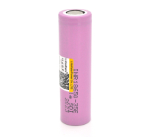 Акумулятор 18650 Li-Ion LiitoKala Lii-35E, 3500mAh (3350-3500mAh), 3.7V (2.5-4.2V), Pink, PVC BOX Q2, ціна за 1 шт