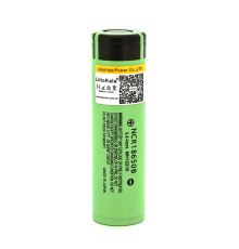 Акумулятор 18650 Li-Ion LiitoKala Lii-34B, 3400mAh (3200-3400mAh), 3.7V (2.75-4.2V), Green, PVC BOX