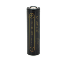 Акумулятор 18650 Li-Ion LiitoKala Lii-30A, 3000mah (2850-3250mah), 30A, 3.7V (2.75-4.2V), Black, PVC BOX Q2, цiна за 1 шт