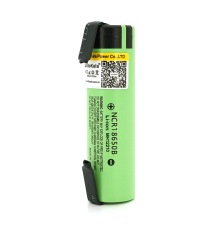 Акумулятор 18650 Li-Ion LiitoKala Lii-34B-N, 3400mAh (3200-3400mAh), 3.7V (2.75-4.2V), Green, PVC BOX