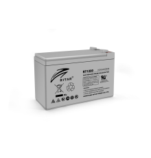 Акумуляторна батарея AGM RITAR RT1290, Gray Case, 12V 9.0Ah ( 151 х 65 х 94 (100) ) Q10