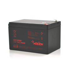 Акумуляторна батарея MERLION HR1250W, 12V 13Ah Black ( 152 х 99 х 95 (100) ), Q6