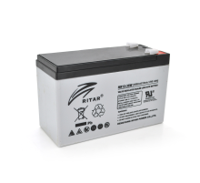 Акумуляторна батарея AGM RITAR HR1236W, Gray Case, 12V 9.0Ah ( 151 х 65 х 94 (100 ) 2.60kg Q10