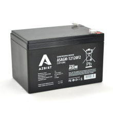Акумулятор AZBIST Super AGM ASAGM-12120F2, Black Case, 12V 12.0Ah (151х98х 95 (101) ) Q6/192