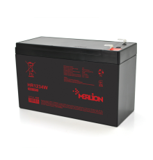 Акумуляторна батарея MERLION HR1234W, 12V 9,5Ah ( 151 х 65 х 94 (100) ) Black Q10/420