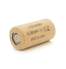 Акумуляторна батарея для шуруповерта YT-2000, Ni-Cd SC2000mAh 1.2V, 10C, 23x43 mm