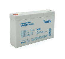 Акумуляторна батарея MERLION AGM GP660F1 6V 6Ah (150 x 35 x 90 (100)) White Q10
