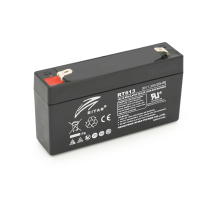 Акумуляторна батарея AGM RITAR RT613, Black Case, 6V 1.3Ah ( 97х24х 52 (58) ) Q20