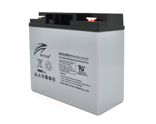 Акумуляторна батарея AGM RITAR RT12170H, Gray Case, 12V 17.0Ah ( 181 х 77 х 167 ) Q4