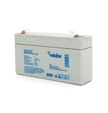 Акумуляторна батарея MERLION AGM GP613F1 6 V 1,3Ah ( 95 x 25 x 50 (55) ) Q40