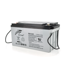 Акумуляторна батарея AGM RITAR RA12-65, Gray Case, 12V 65.0Ah (350 x 167 x 182)
