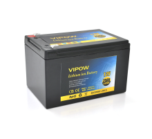 Акумуляторна батарея літієва Vipow 12 V 20Ah з елементами Li-ion 18650 з вбудованою ВМS платою, (3S10P) (151х98х95(101))мм