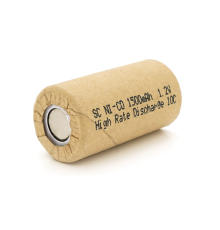 Акумуляторна батарея для шуруповерта Ni-Cd SC1500mAh 1.2V, 10C, 23x43 mm