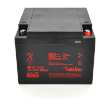 Акумуляторна батарея MERLION HR12100W, 12V 28Ah Black ( 166 х 175 х 125 (125) )