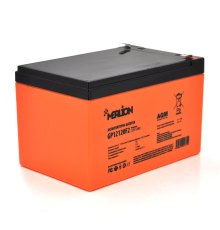 Акумуляторна батарея MERLION AGM GP12120F2 PREMIUM 12 V 12 Ah ( 150 x 98 x 95 (100) ) Orange Q6